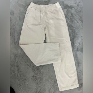 Aritzia TNA Beige Corduroy Pants